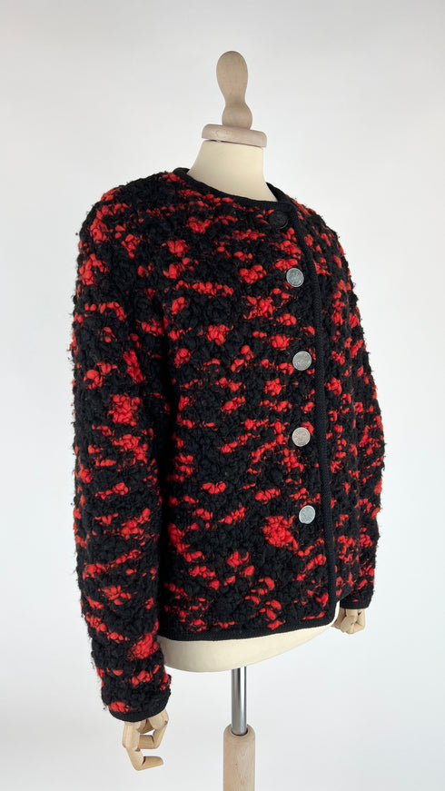 Giacca bouclé vintage