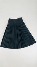 Gonna midi plisettata nera CHRISTIAN DIOR