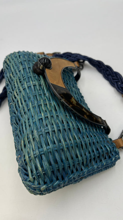 Pochette in rattan