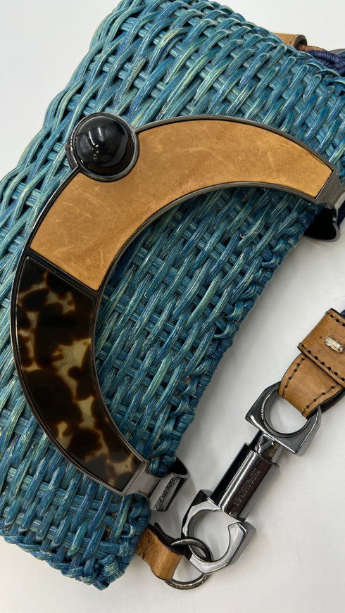 Pochette in rattan