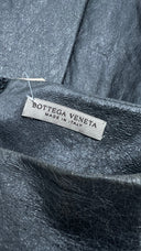 Gonna a ruota in pelle BOTTEGA VENETA