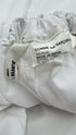 Pantagonna in cotone bianco