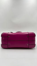 Borsa in pelle magenta Valextra