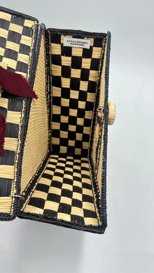 Borsa a mano in rafia