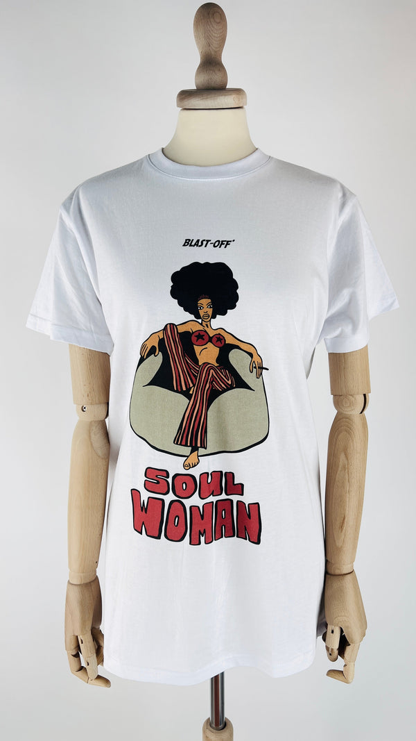 T-shirt "Soul Woman" con cartellino