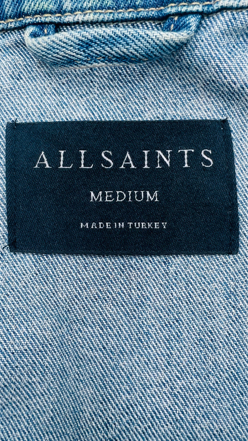 Giacca lunga in denim