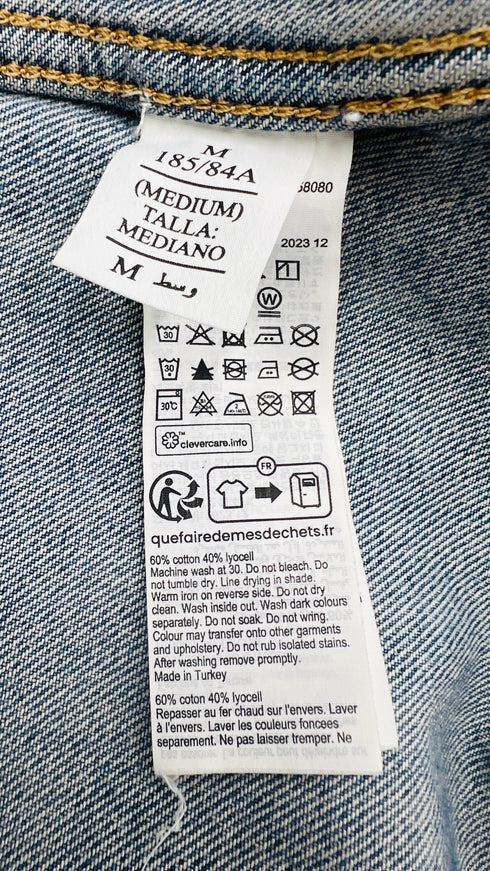 Giacca lunga in denim