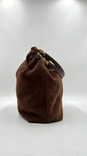Borsa a spalla scamosciata DEMEllier