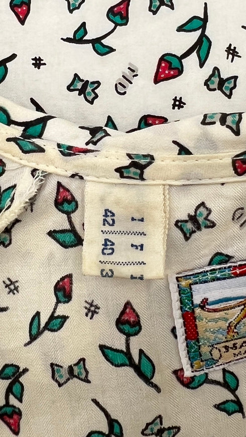 Camicia vintage fragole