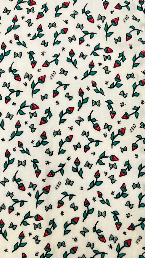 Camicia vintage fragole