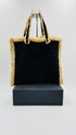 Tote bag scamosciata