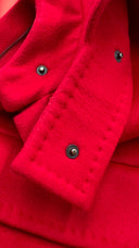 Cappotto lana-cashmere rosso MAX MARA