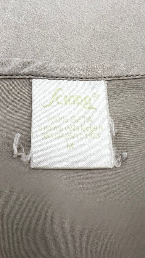 Abito corto seta ghiaccio