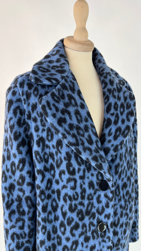 Cappotto lungo animalier