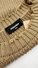 Maglia distressed con tracolla DSQUARED2