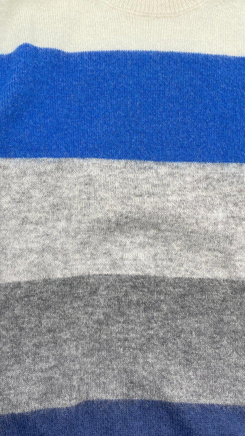 Maglione girocollo colorblock