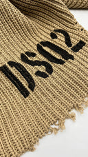 Maglia distressed con tracolla DSQUARED2