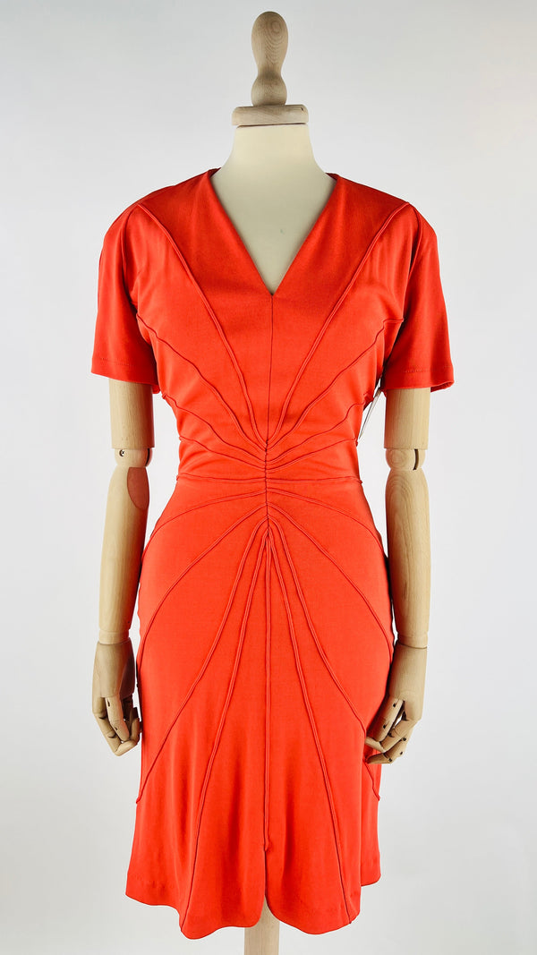 Abito jersey midi vintage