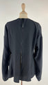 Longsleeve nera con ruche