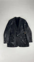 Blazer monopetto in pelle