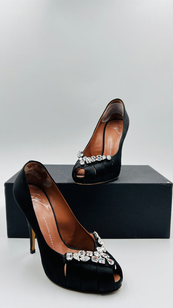 Opentoe con strass N.36