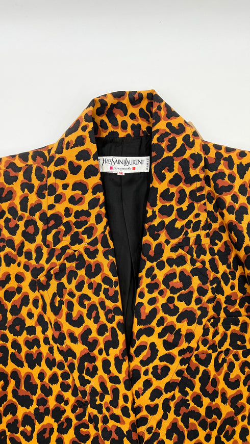 Giacca vintage animalier