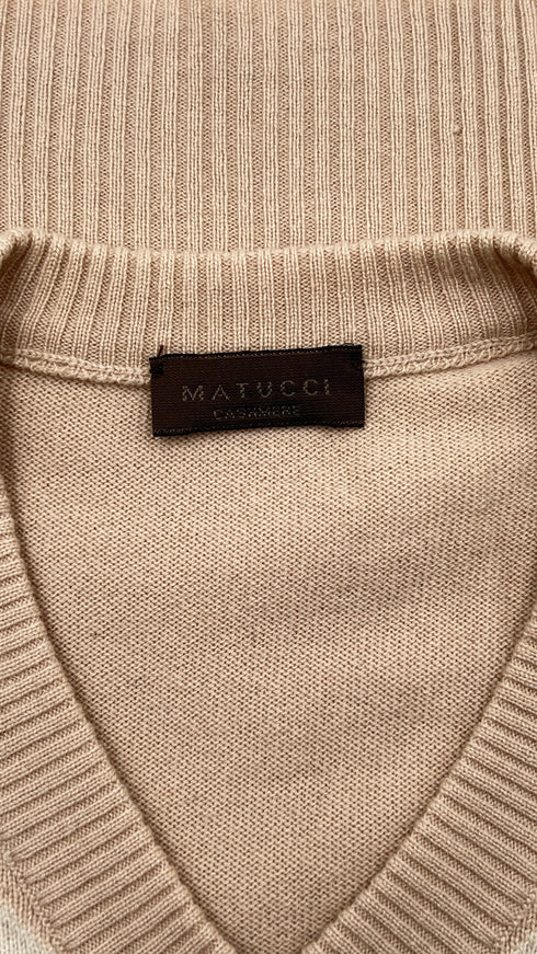 Maglia rombi cashmere