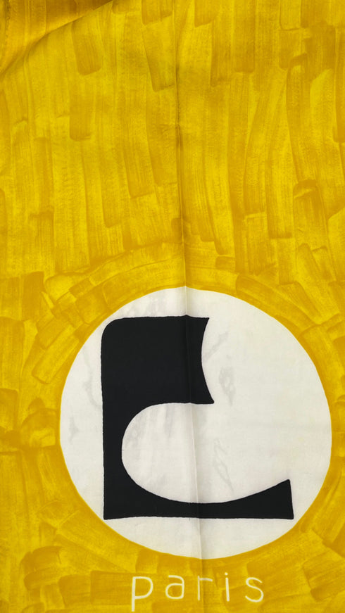 Foulard seta logo