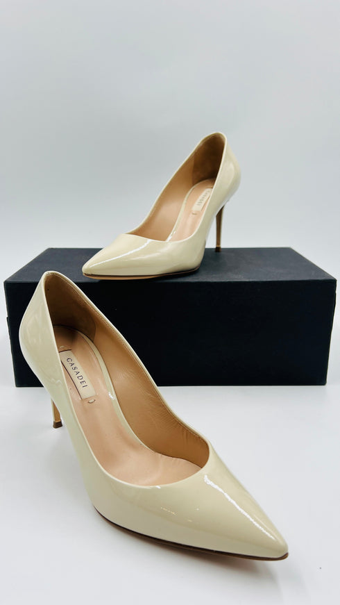 Décolleté in vernice N.36.5