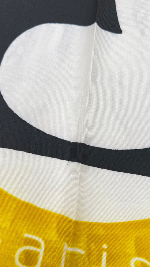 Foulard seta logo
