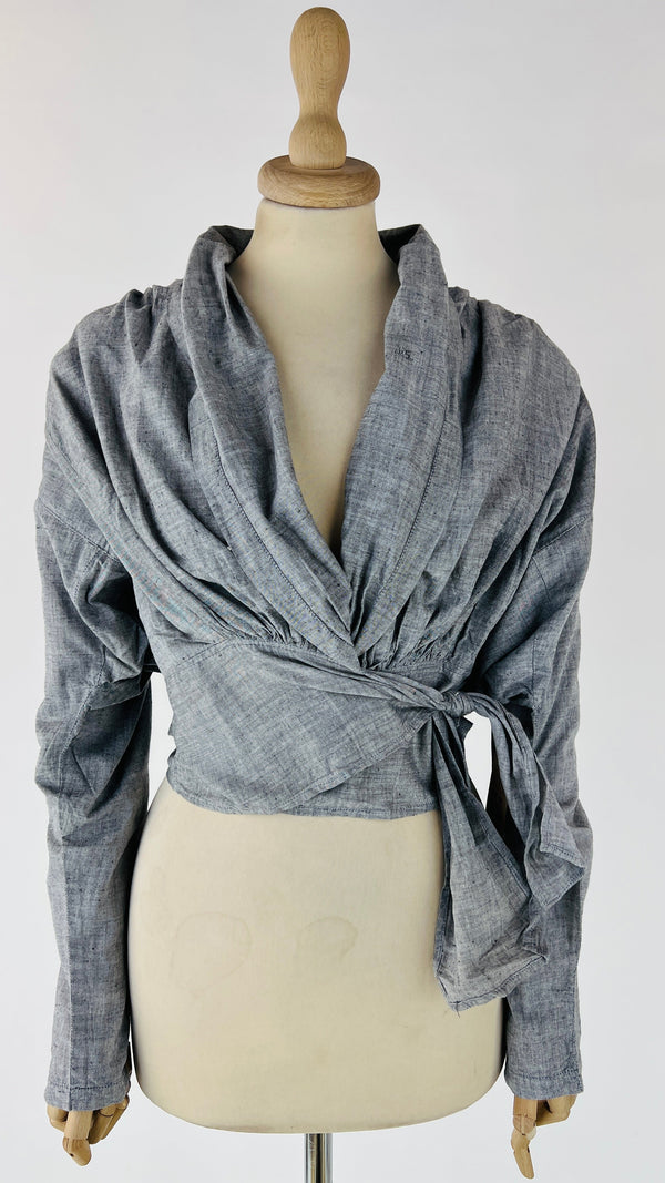 Camicia con fiocco