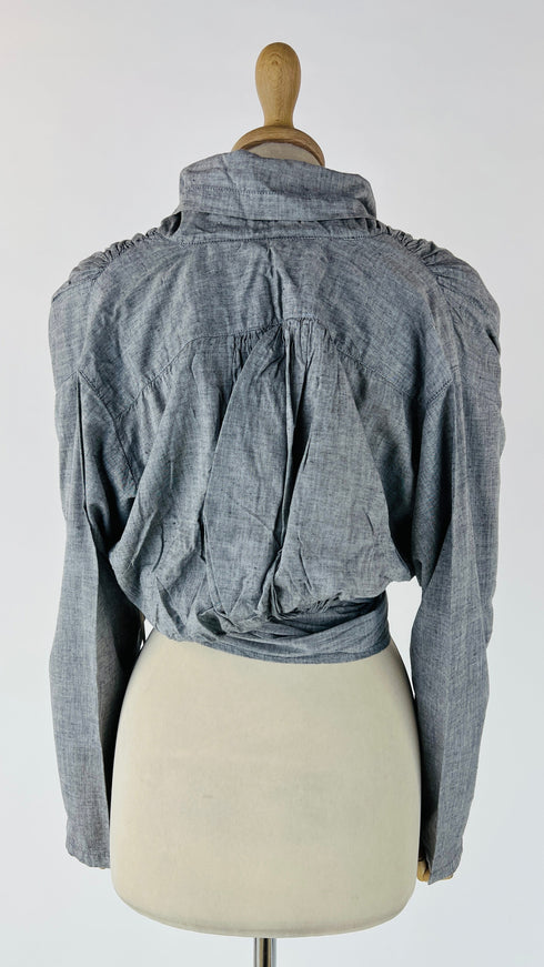 Camicia con fiocco