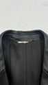 Blazer monopetto in pelle
