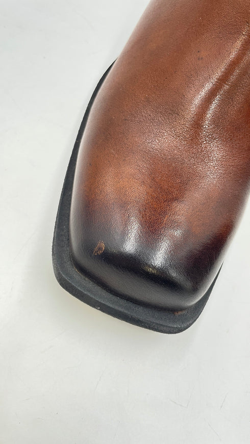 Stivali in pelle N.40