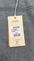 Giacca jeans con cartellino