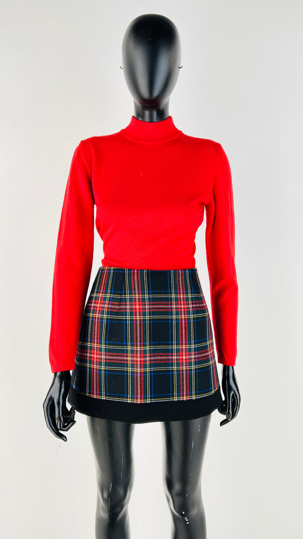 Mini gonna tartan