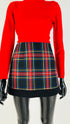 Mini gonna tartan