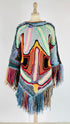 Poncho multicolor