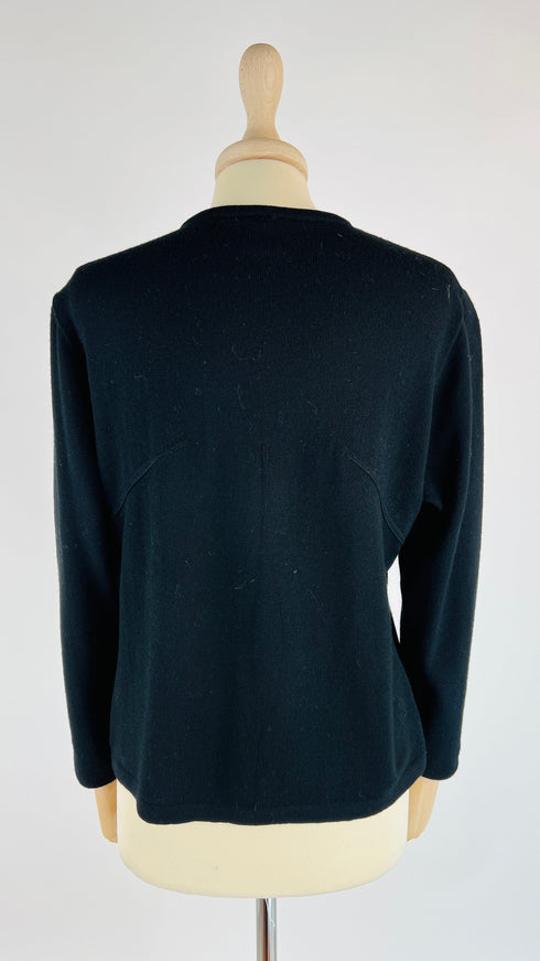 Maglia a fiori e strass