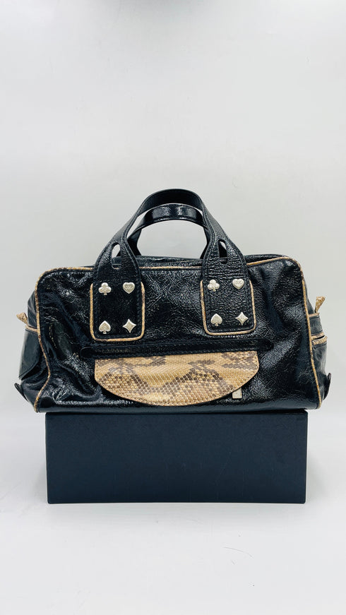 Borsa in pelle vintage