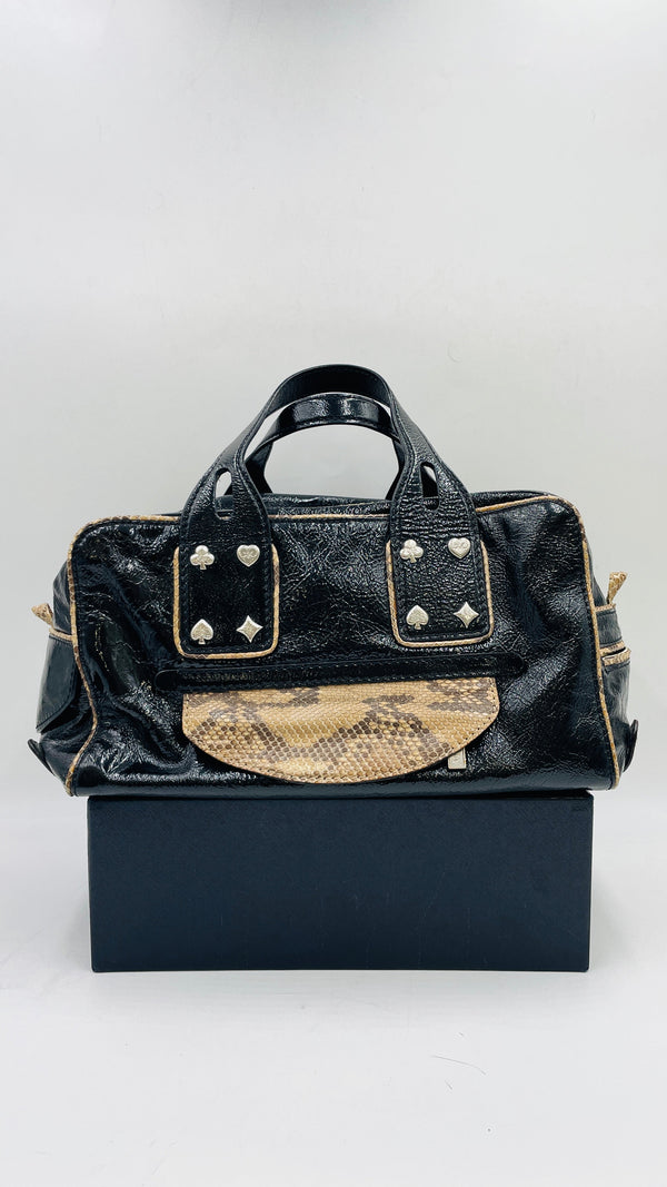 Borsa in pelle vintage