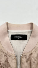 Bomber effetto crinkle DSQUARED2