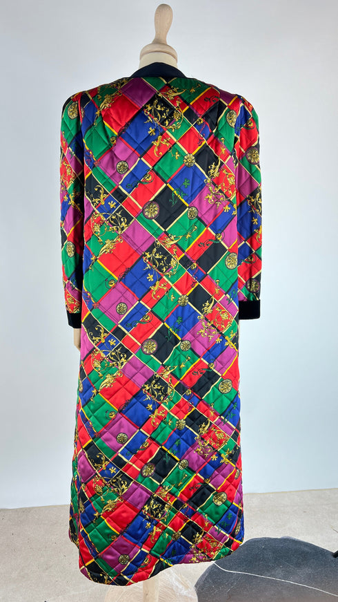 Soprabito lungo multicolor