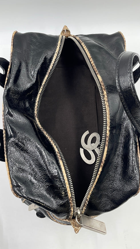 Borsa in pelle vintage