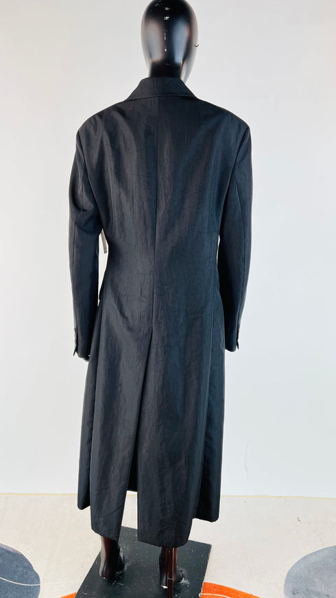 Trench doppiopetto nylon
