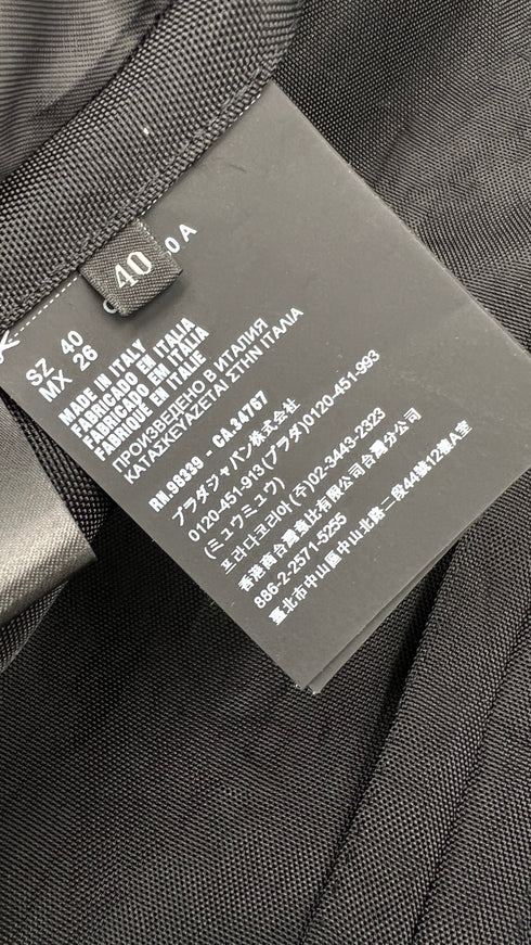 Trench doppiopetto nylon