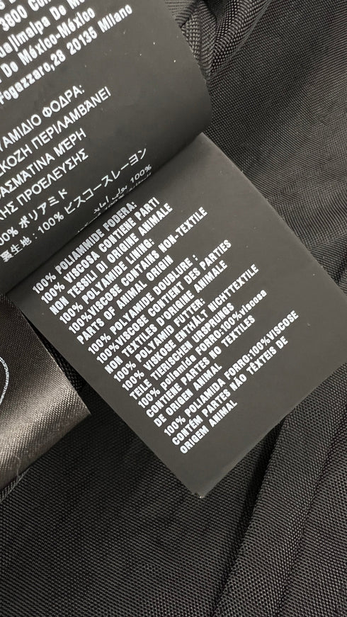 Trench doppiopetto nylon