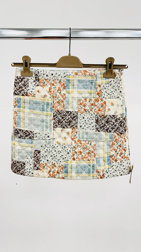 Gonna corta trapuntata