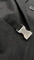 Trench doppiopetto nylon