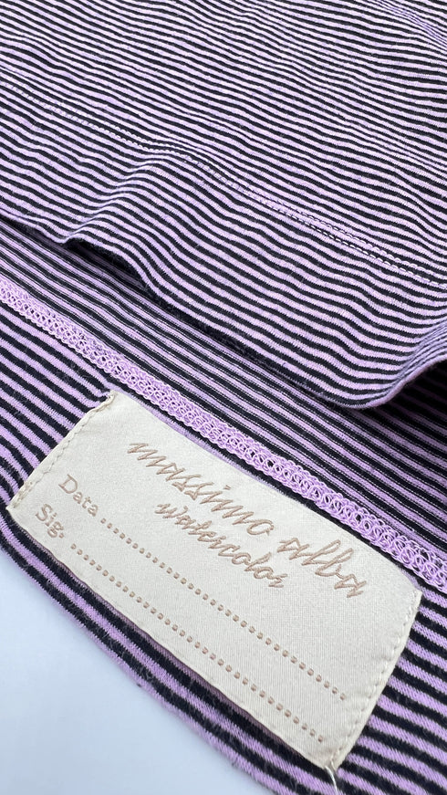 Polo in cotone e lino